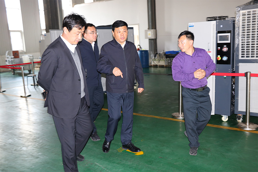 2019年4月齊河縣委書記來凌工科技考察調(diào)研